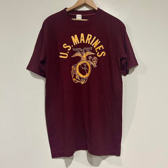 Vintage US Marines Military Tee Shirt - Picture 1 of 4